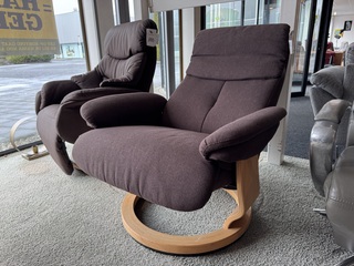 Relaxfauteuil, bruin